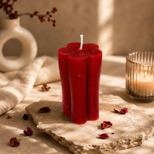 flower candle