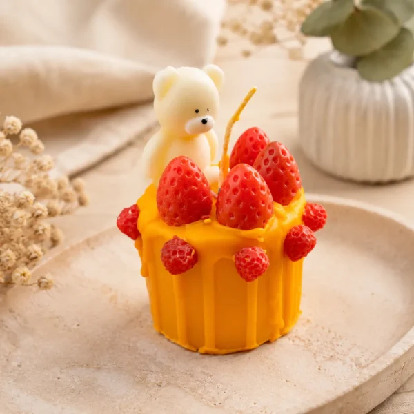 bento cake candle
