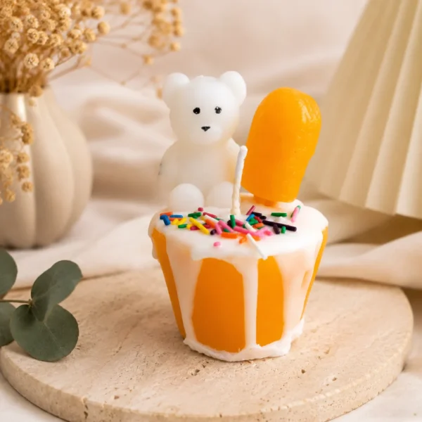 cupcake candle