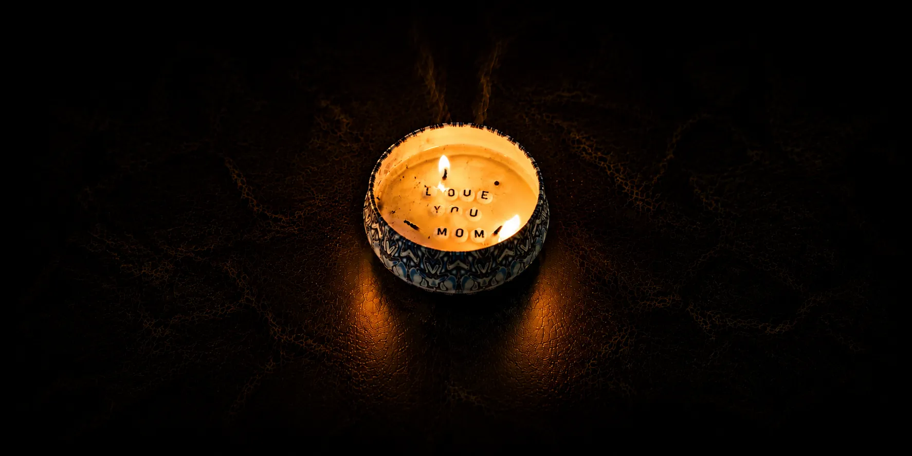Hidden Message Candle