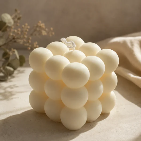 large bubble candle